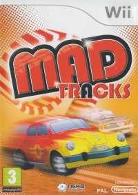 Mad Tracks PAL Wii  box art